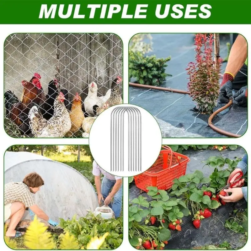 a2be-100x-strong-u-shaped-metal-stakes-perfect-for-securing-hose-pipe-and-tomato-supports