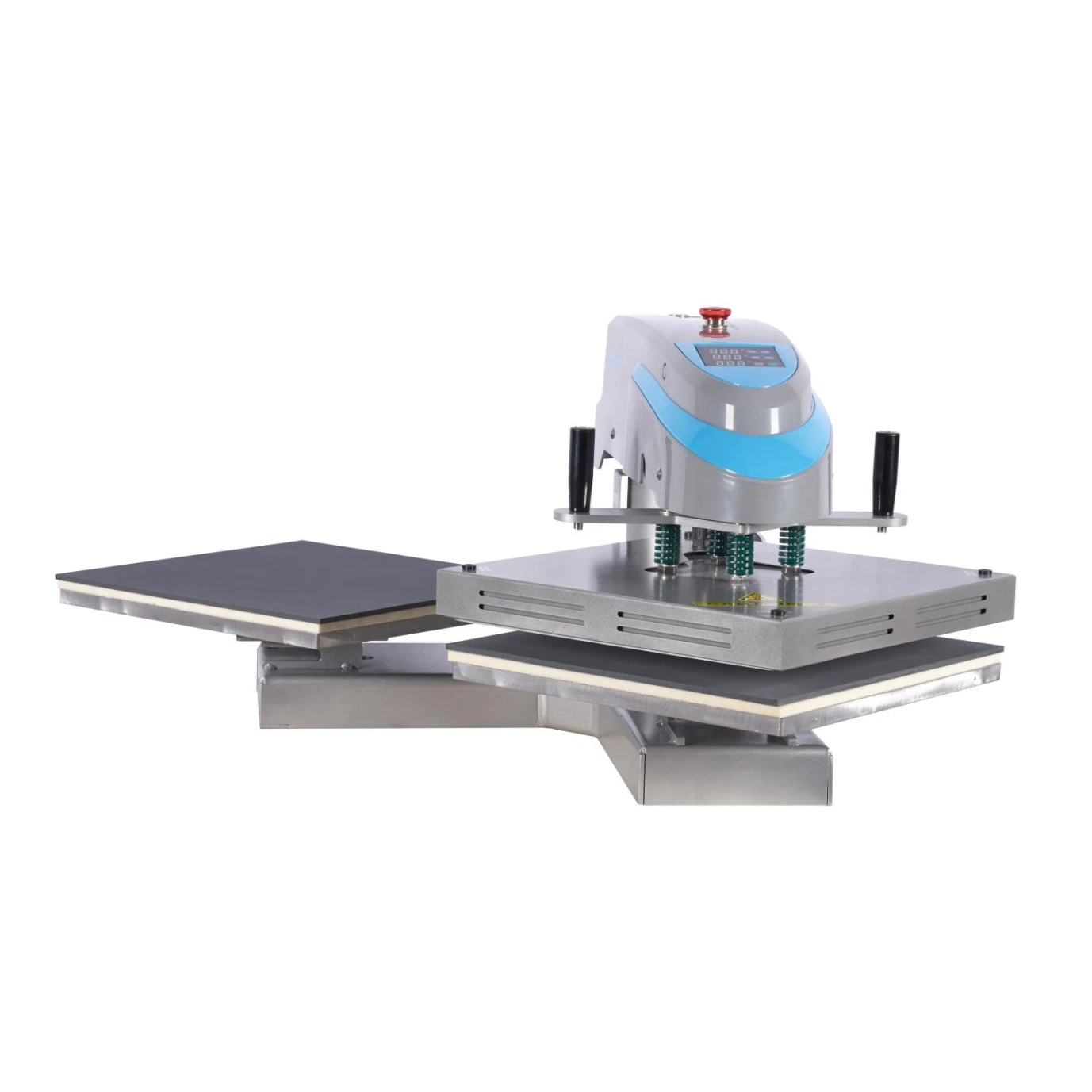 

20*20cm 20*30cm 25*25cm 30*40cm 40*40cm Pneumatic Double Station Rotating Heat Press Label Machine for T-shirt