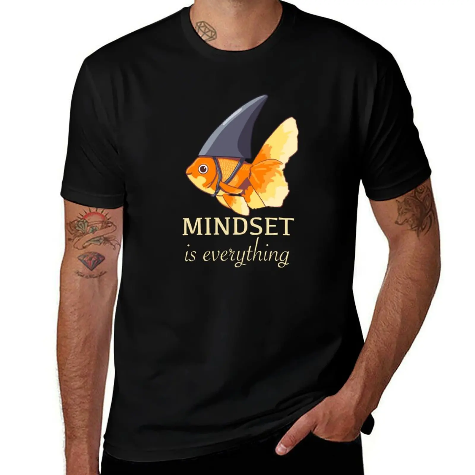 Mindset is everything T-Shirt Work Outdoor Short Sleeve Tee T-Shirt