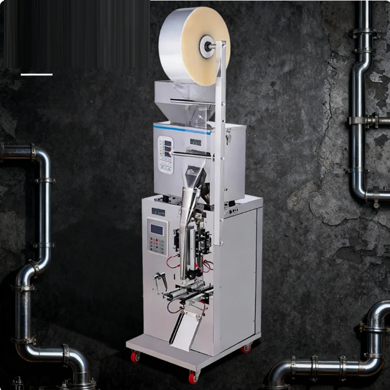 

Automatic Form Fill Seal Machine Vertical Pouch Sachet Bag Packing Machine Spices Tea Bag Packaging Machinery