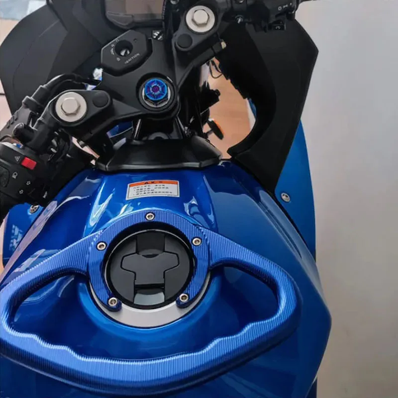 لسوزوكي GSXR1300 هايابوسا 2008-2015 2016 دراجة نارية نك الألومنيوم خزان الوقود مسند الذراع الركاب مقبض القبضات الملحقات #6