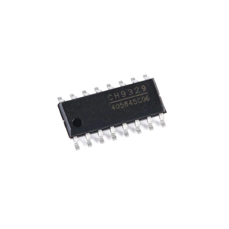5PCS  CH9329 NEW  SOP-16 Serial to Standard USB HID Keyboard and Mouse Chip