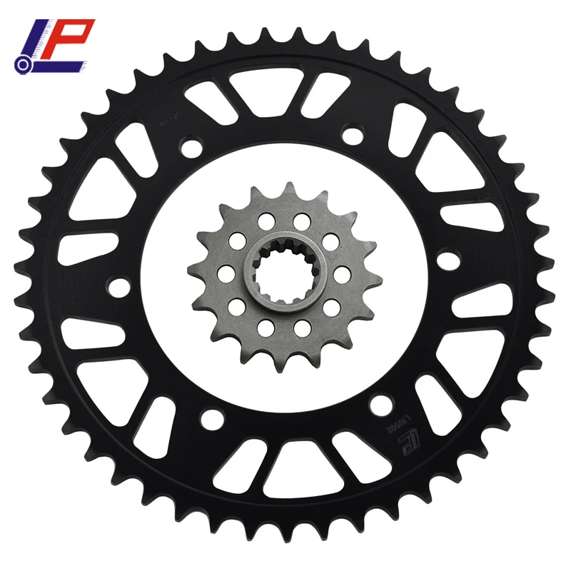 

LP 525 CNC 15T/47T Front Rear Motorcycle Sprocket for XL600 V Transalp PD06 1988-2000 XL700 V RD13 08-13 XL 600 700 PD 06 RD 13