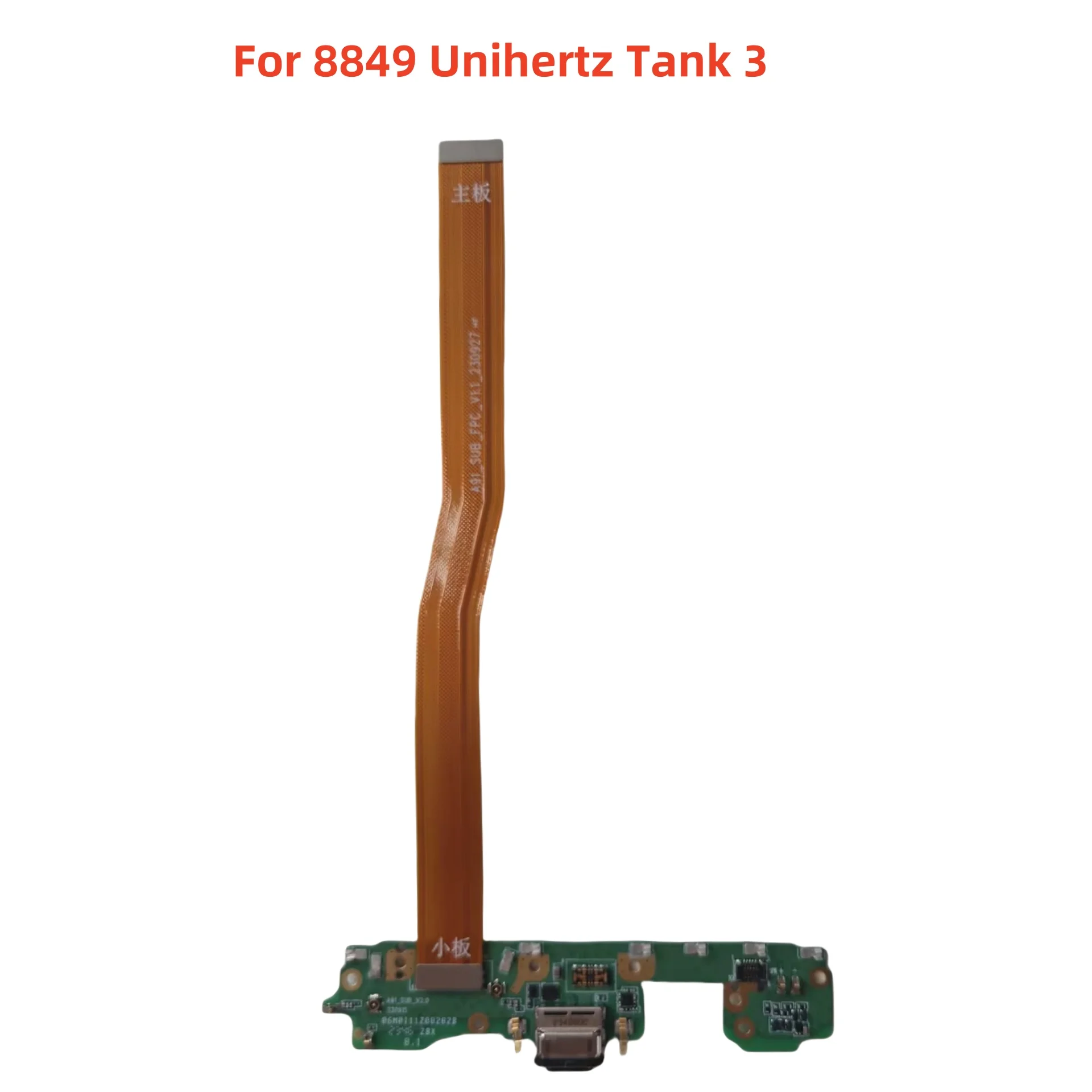 

Pop New Original For 8849 Unihertz Tank 3 Cellphone USB PCB Charging Board With Connector Fpc Cable Motherboard Wire