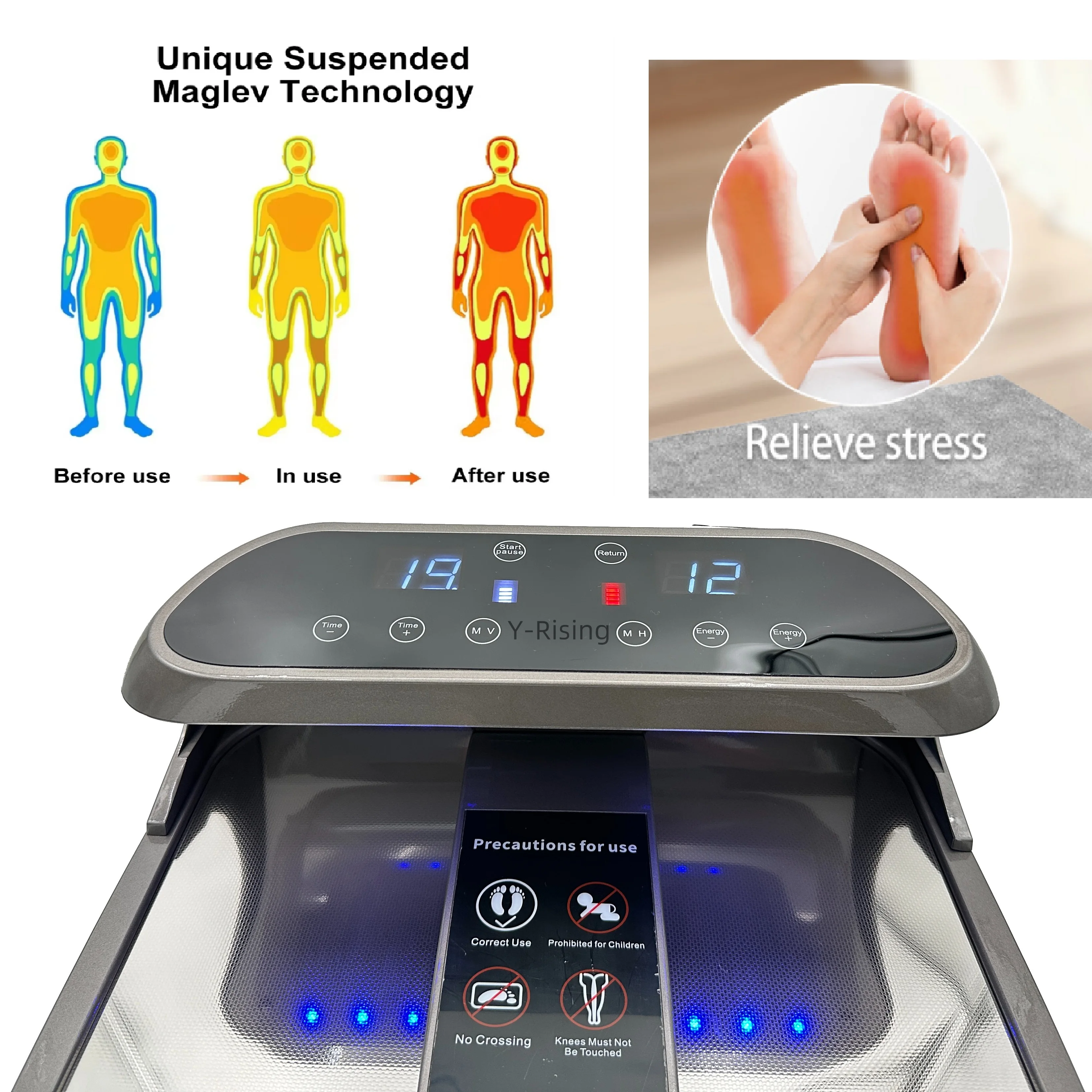 Tera Fußmassage Pemf Terahertz Magnetische OEM Terahertz Physiothiserpie Fußmassage Terahertz Therapiegeräte