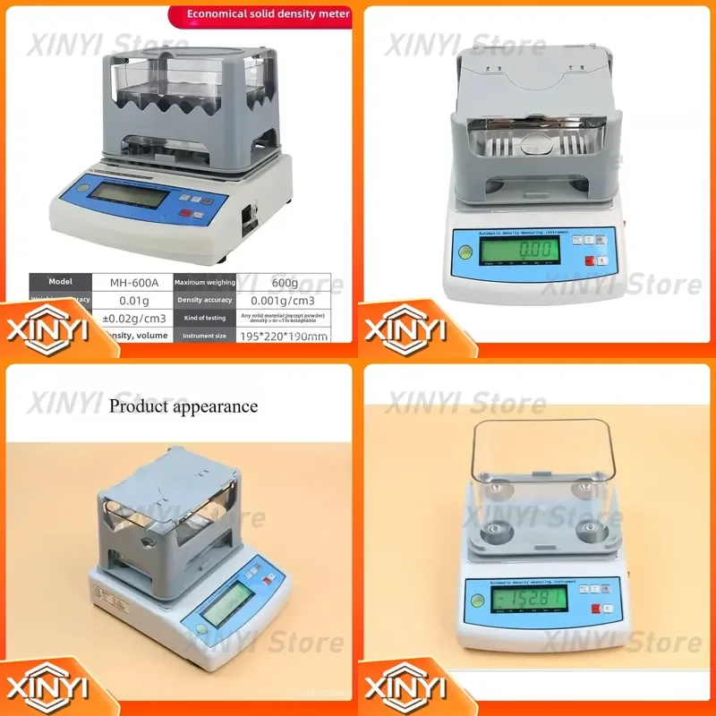 Qigong MH-300A Solid Liquid Density Meter Hydrometer for Metal PVC Plastic Particle Testing
