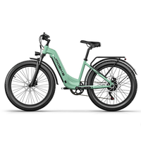JOOBIKE JOO1 Electric Bicycle Adult ebike 1000W Men's E-Mountain ebike 48V17.5AHBattery,26 Inch Wide Tyre Men's Electric Bike