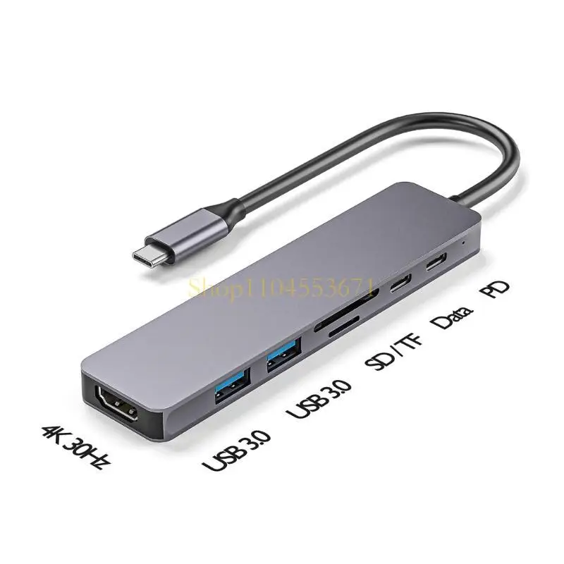 Best Seller Versatile USB C Hub Docking Station, PD100W Power Delivery 4K Port 2xUSB3.0