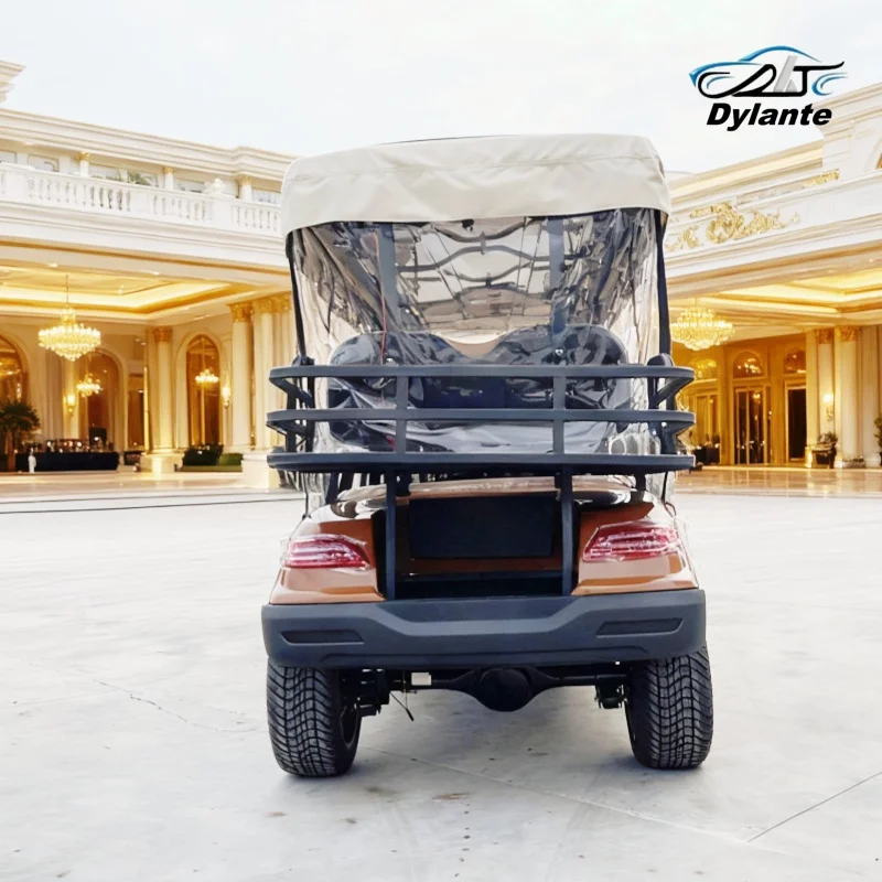 العلامة التجارية رائجة البيع للتخصيص 60 فولت/72 فولت بطارية الرصاص الحمضية تعمل بالطاقة عربة جولف كهربائية 4 مقاعد 5KW/7KW نظام التيار المتناوب عربة الطرق الوعرة