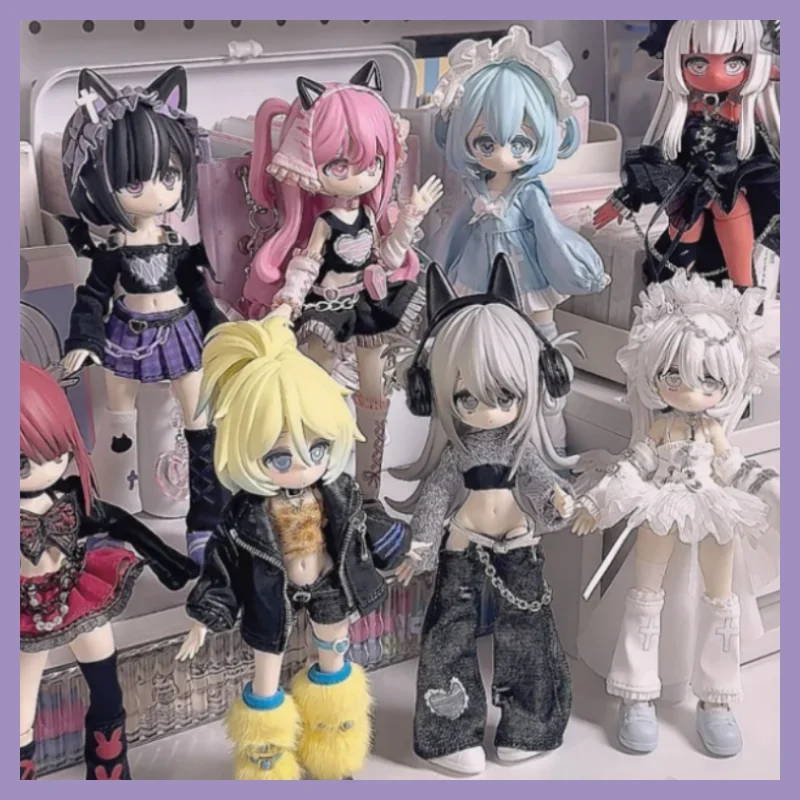 

Горячая новинка Ten Thousand Escape Plans Surprise Box Bjd Doll 12-точечный Movaball Аниме Фигурка ПВХ Статуя Украшение Девушки Игрушка Gi