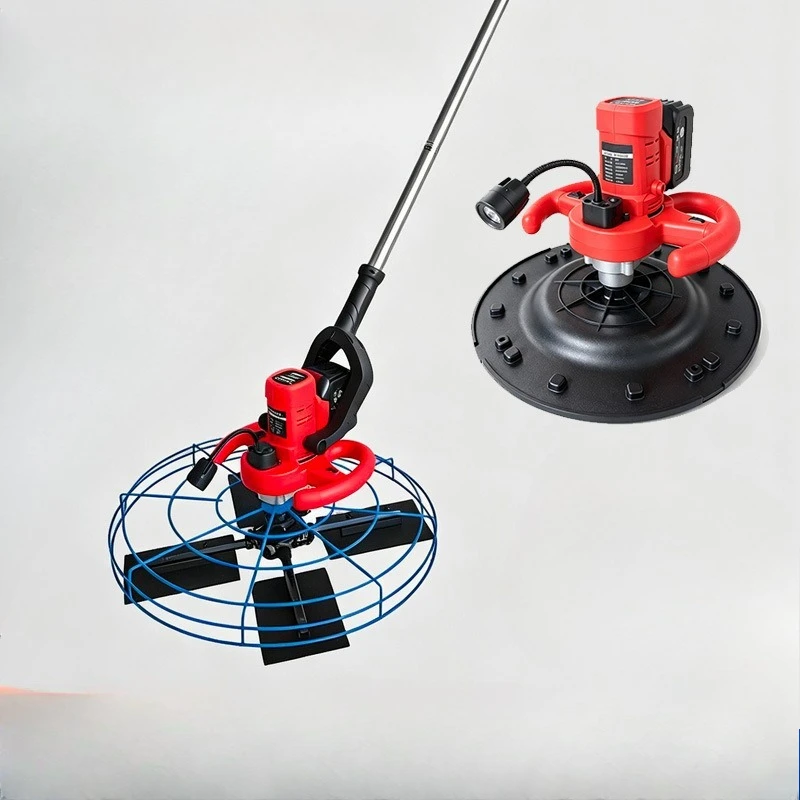 Electric cement light collector, concrete pavement polisher