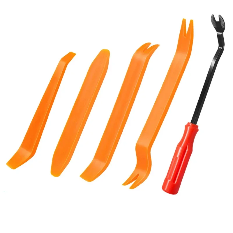 1-5 قطعة مشبك باب السيارة طقم أدوات تفكيك السيارة DVD ستيريو تجديد أطقم الداخلية البلاستيك لوحة الكسوة لوحة القيادة أداة إزالة الصواميل