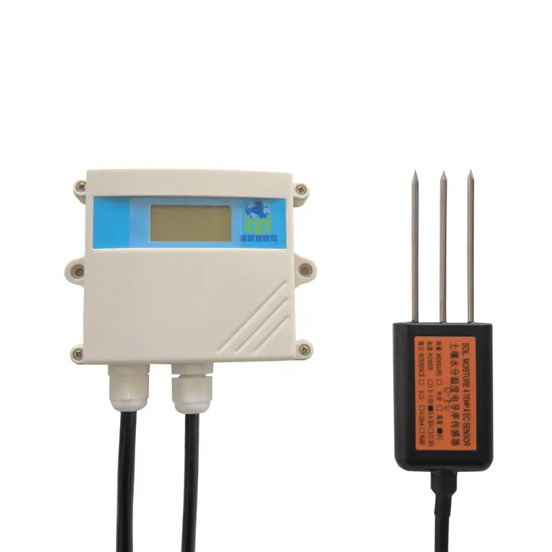 Soil EC Transmitter Soil Salinity Transmitter Soil Conductivity Sensor RS485 MODBUS RTU