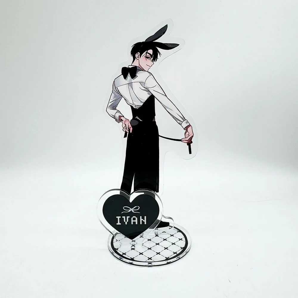 أنيمي الغريبة المرحلة سلاسل المفاتيح قلادة سيارة مفتاح سلسلة الاكريليك حامل MIZI SUA TILL IVAN HYUNA LUKA المشجعين الهدايا تأثيري اكسسوارات