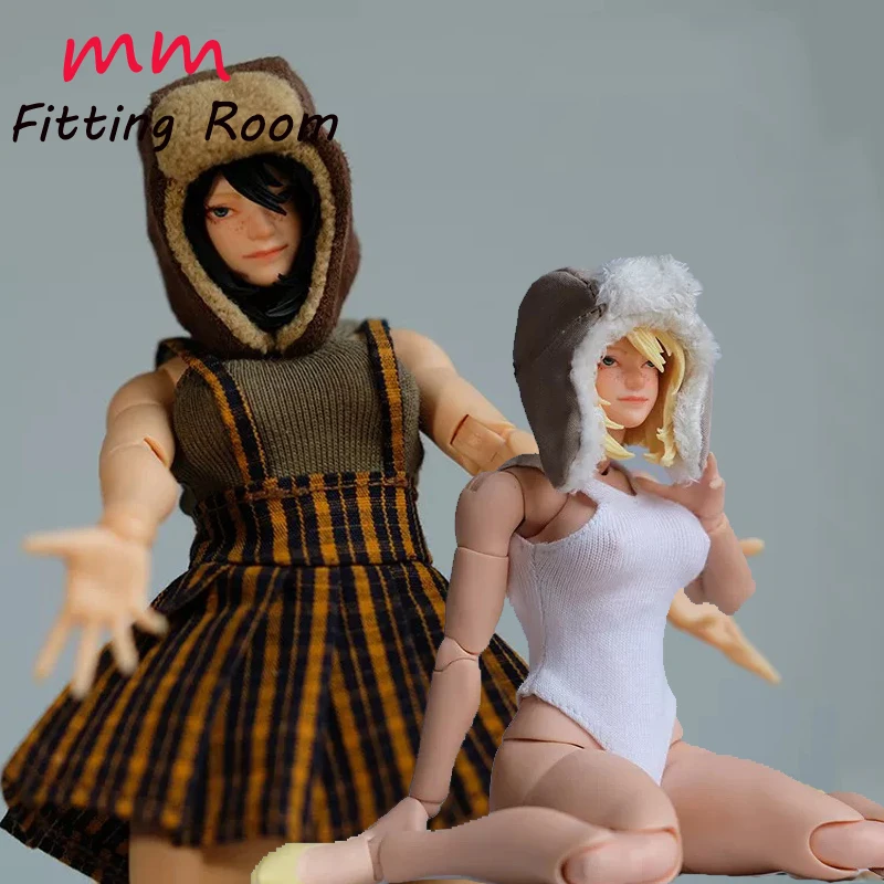 

KAI LAB 1/12 Scale Female Plush snow Hat For 6 inches FURY Toys Action Figure Accessories
