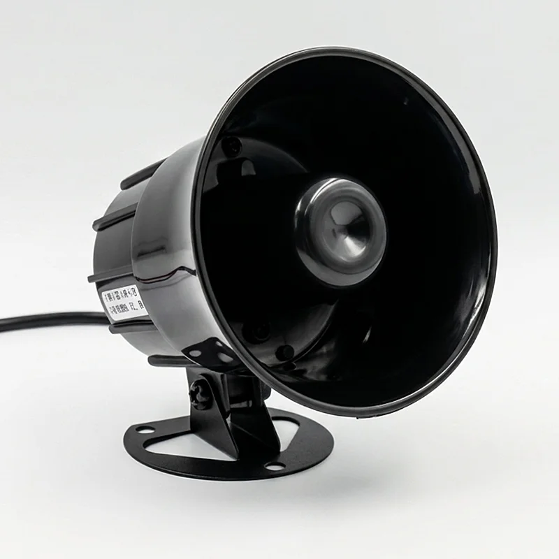 

Smart Industrial MP3 Voice Alarm 12V DC Vehicle Siren Horn USB MP3 Player 30W Capacity Excellent for Autos Parts