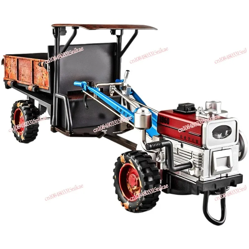 

Alloy Retro Hand Tractor Model - Spray Version, Nostalgic Collectible & Kids Toy