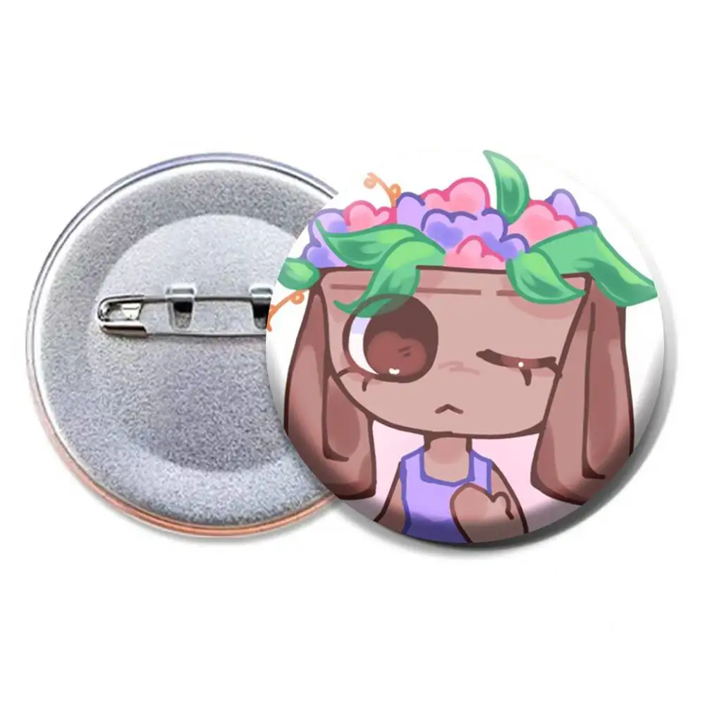 Horror Game D-Dandys World Button Pins Backpack Clothing Decor Brooch Badge Jewelry Gifts for Kids