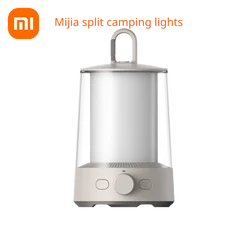 Xiaomi Mijia camping light Rechargeable Tent Lamp for Separate double light design  Outdoor Camping Light work with Mijia APP