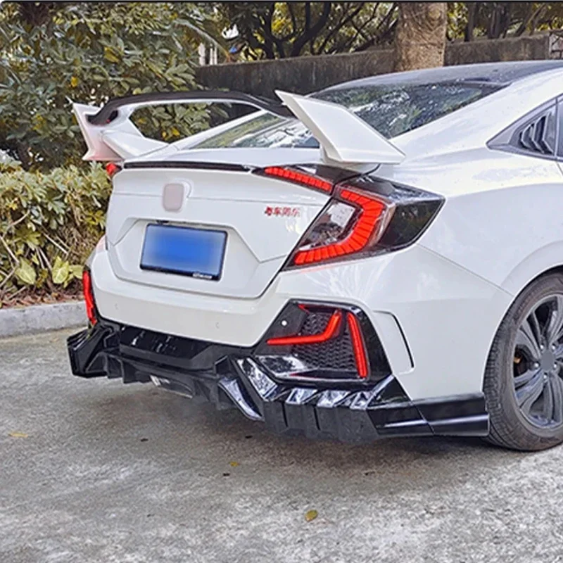 車のリアディフューザー,ホンダシビック16-21,10世代,ハッチバック