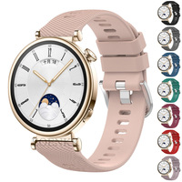 Sport Wrist Strap For Huawei Watch GT5 GT4 41mm 46mm Soft Silicone Wristband Bracelet Correa For Huawei Watch GT 5 Pro 42mm 46mm