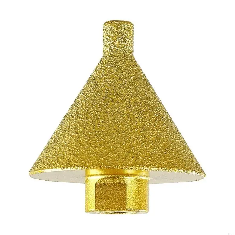 

L5BF Diamond Beveling Chamfer Bit Thread Diamond Countersink Drill Bit 38/50mm Diameter Diamond Finger Milling Bit