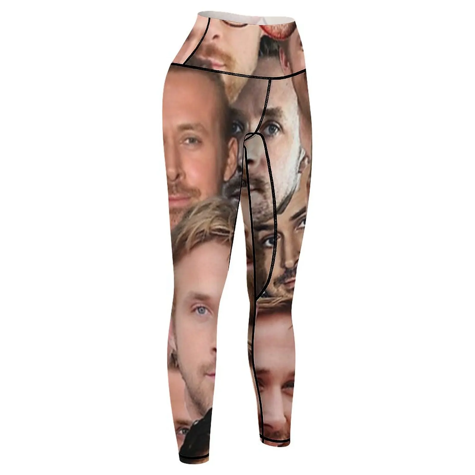 RYAN GOSLING Leggings high waist sports shirts gym gym pants Womens Leggings