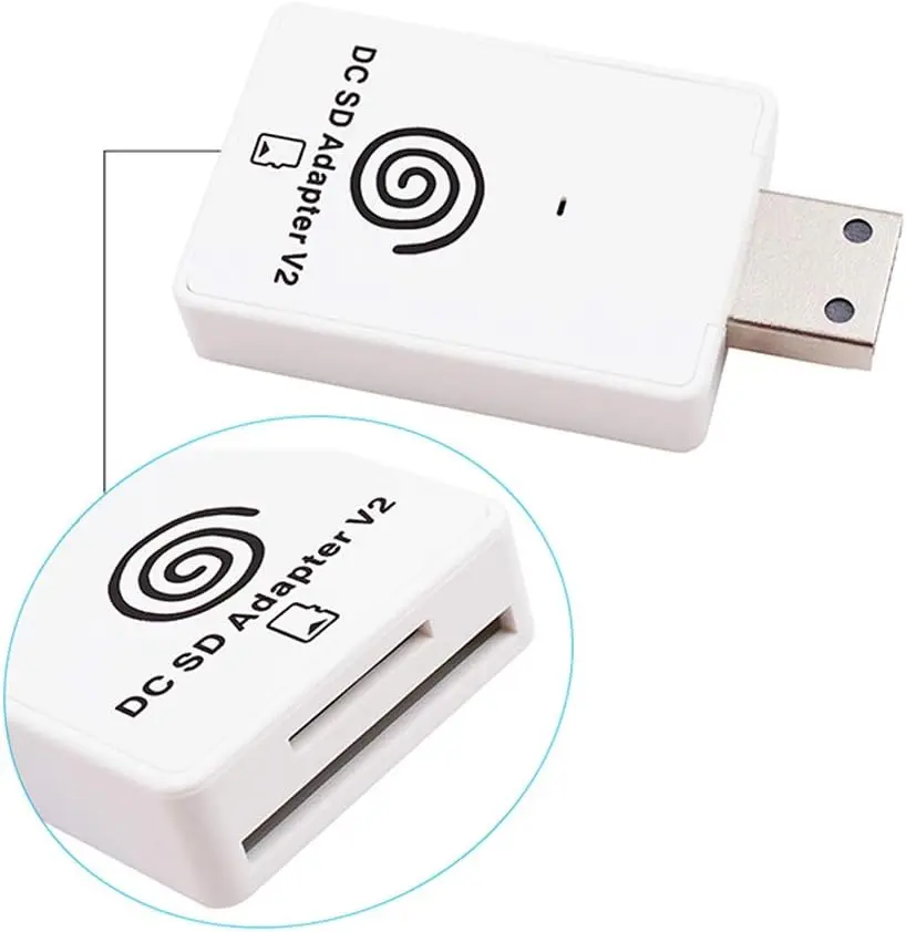 For Sega Dc Game Console Sd/Tf Card Reader Sega Dreamcast Dreamshell v4