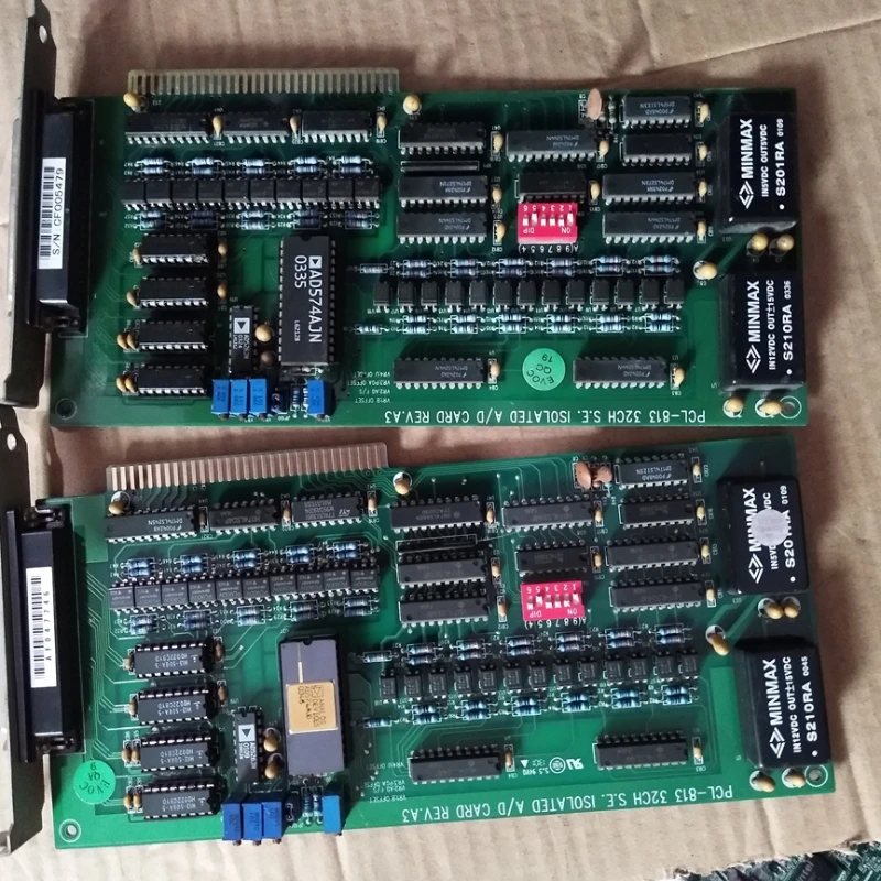 

Single-ended isolated analog input card PCL-813 REV. A3 industrial computer card