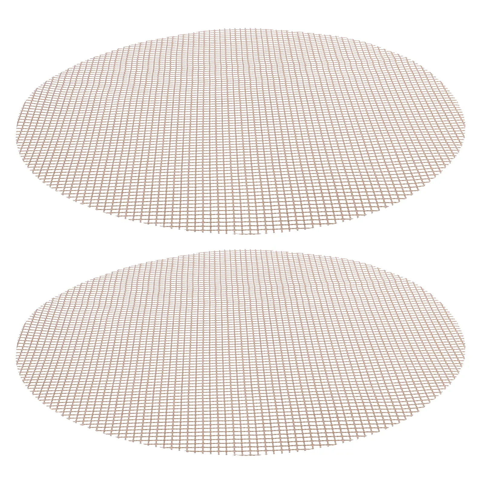 

2pcs BBQ Net Non stick Grill Mesh Mat Heat resistant Outdoor Cooking Accessories Reusable Lightweight BBQ Tool