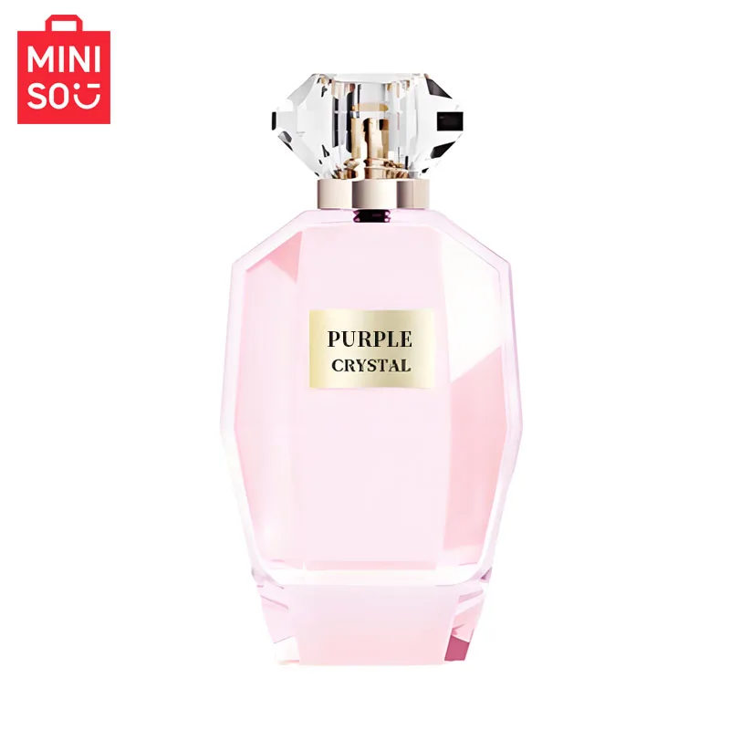 عطر مينيسو بيربل كريستال للنساء عطر أصلي فاخر مزين بالزهور أو دو برفوم عطر مصمم للنساء بخاخ للجسم 100 مللي