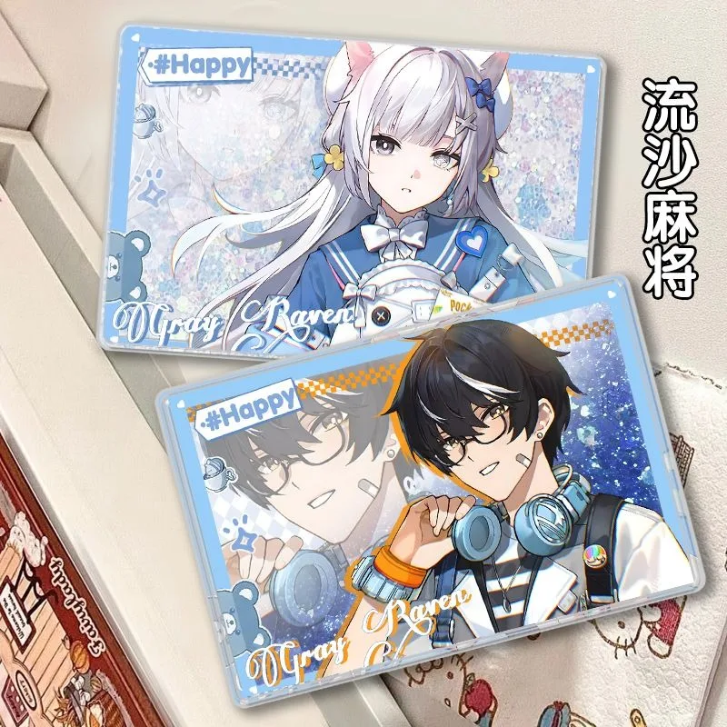 

Anime Game GRAY RAVEN：PUNISHING Cosplay Wanshi Mingjue Noan Acrylic Flowing Sand Mahjong Souvenir Gift