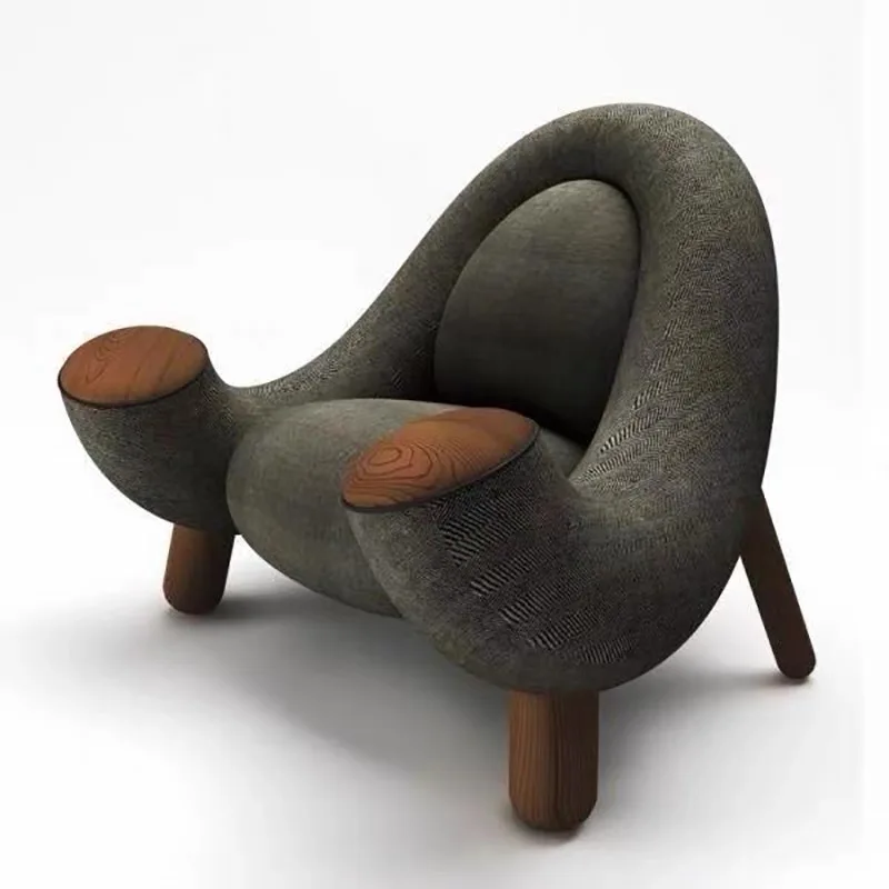 

Alien Mammoth Armrest Back Chair Balcony Living Room Villa Lazy Chair