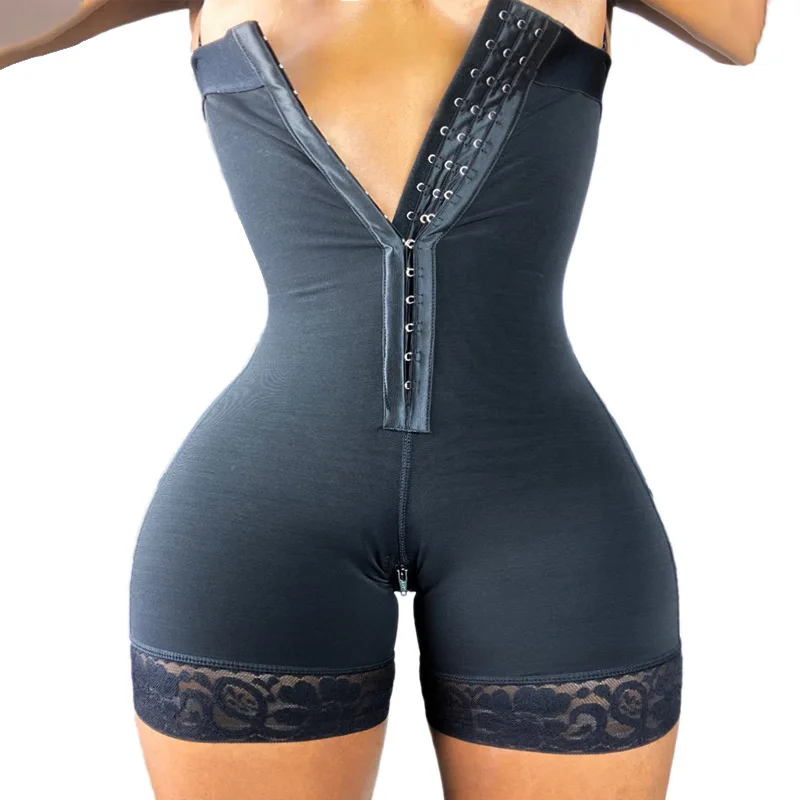 Bodysuits Corset Tummy Control Panties High Compression Shapewear Fajas Colombianas Girdle Butt Lifter Waist Trainer Body Shaper