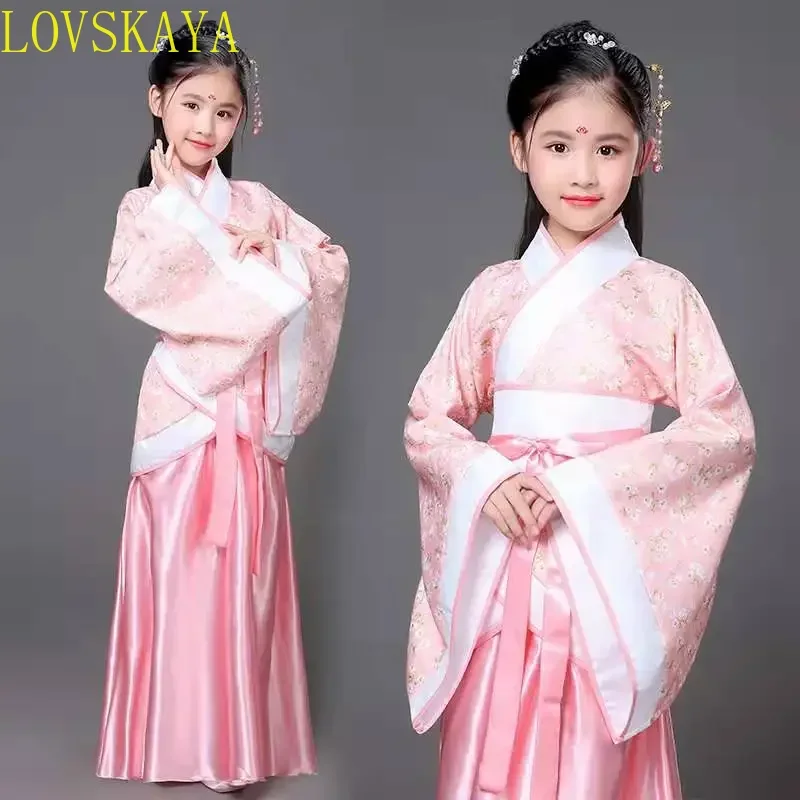 

Red White Traditional Hanfu Cosplay Clothing Tang Dynasty Empress Dress Women Chinese Ancient Costume Chinese Outfit for Kids