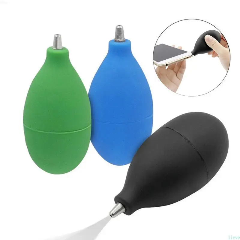 Mini Dust Blower Soft PVC Handheld Air Blower Pump Cleaning Tool For Camera Body Lens Laptop PC Keyboard Air Duster Remover