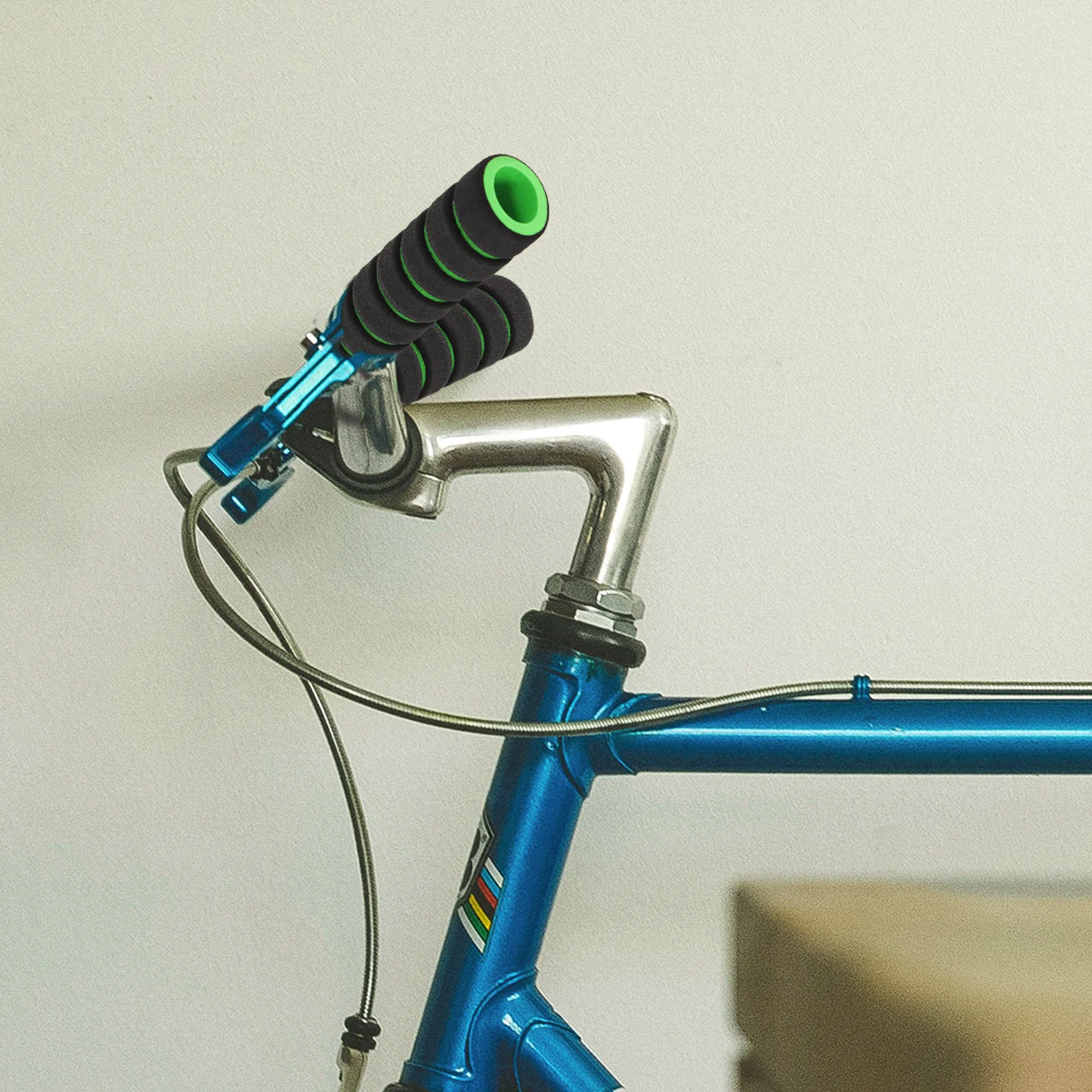 

9Pairs Non-Slip Bicycle Handlebar Grips Comfortable Shock-Absorbing Cycling Handle Covers Support Wrist Reduce Fatigue Outdoor