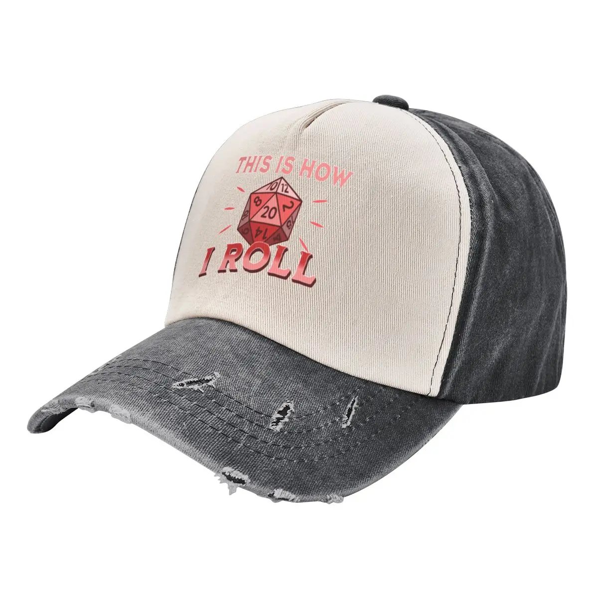 

This is how I roll 20 - Natural 20, RPG Critical Hit Baseball Cap Ball Cap hiking hat Luxury Woman Men's