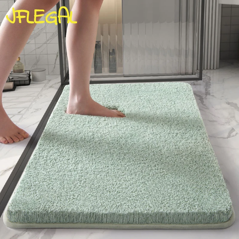 

JFLEGAL Bathroom Anti-slip Mat, Bathroom Absorbent Mat, Bathroom Rug, Thickened Plush Bath Rug, Carpet 60x90 Alfombra Home Decor