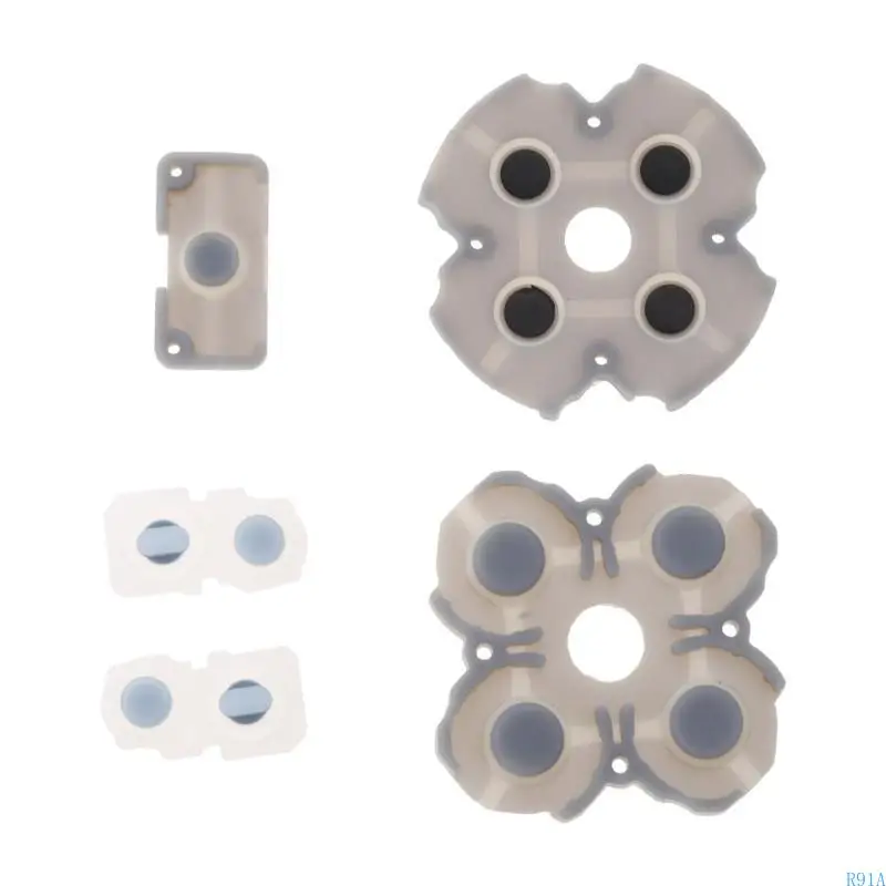 R91A Силиконовая проводящая резиновая кнопка кнопок клавиатуры кнопки d-pad для