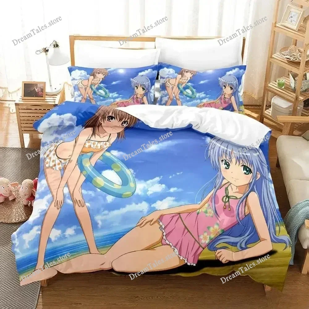 

Hip Hop Misaka Mikoto Bedding Set Cartoon Anime Set Adult Kid Bedroom Duvet Cover Sets Kawaii Girl Twin Bedding Set Luxury Gift7