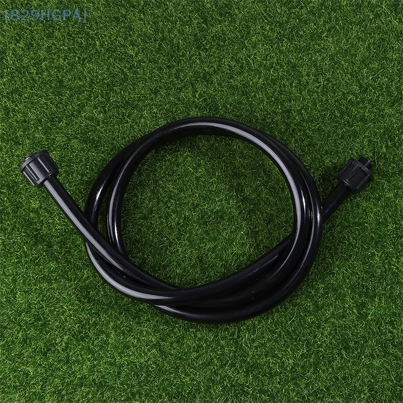 【HGPA】1 قطعة 1.2 متر خرطوم عام أسود من الرش لنظام الرش أداة سقي الحديقة خرطوم بديل عالي الضغط خرطوم الرش