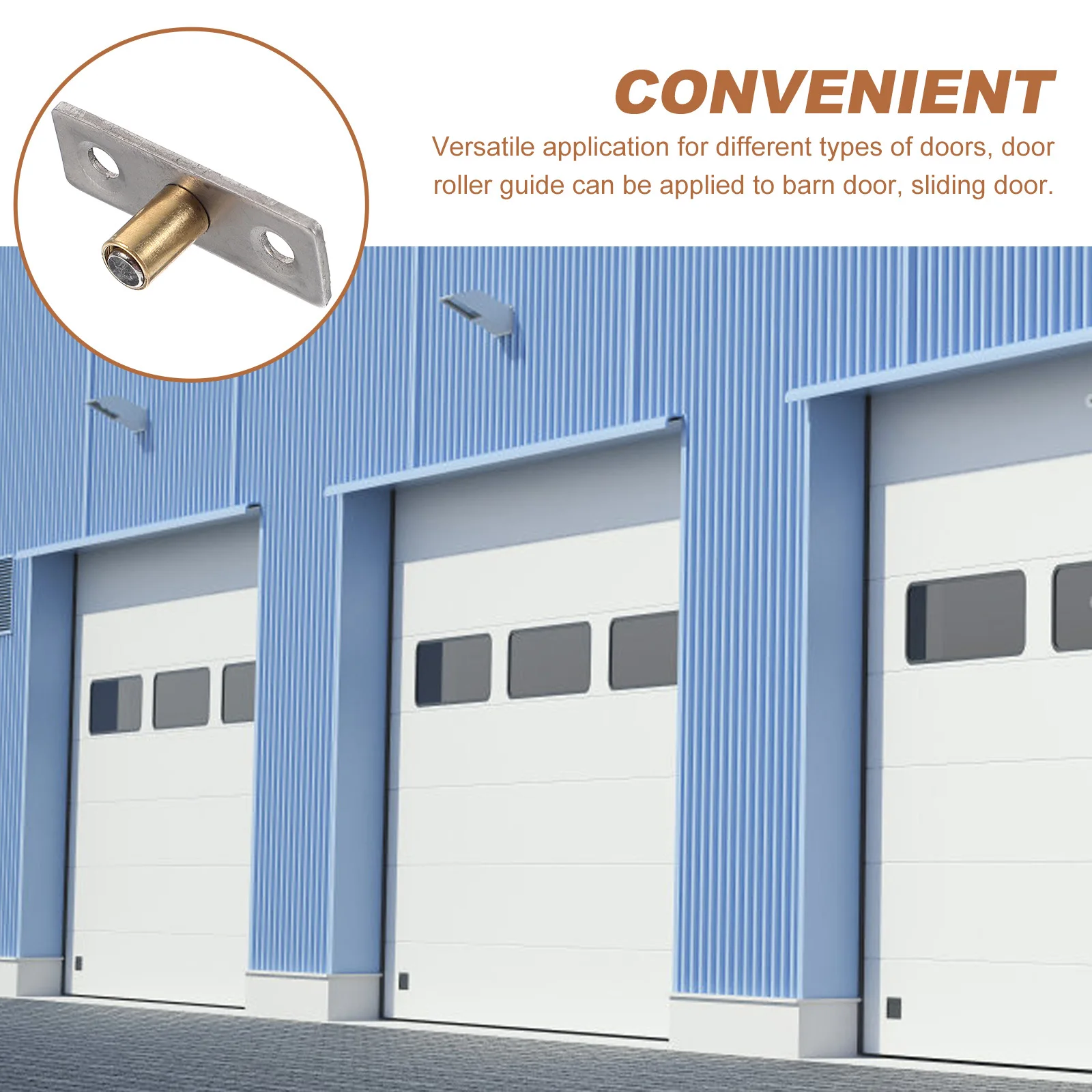 

2 pcs Barn Door Floor Guide Sliding Door Roller Guide For Closet Pocket Doors Durable Track Alignment Tool Hardware Slide