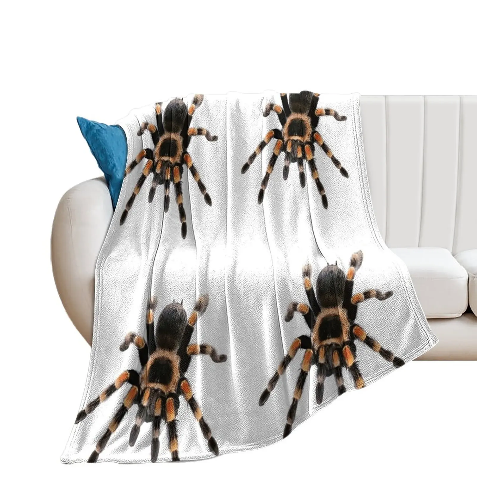 little spider, tarantula, spider Throw Blanket Multi-Purpose manga Decorative Throw Decoratives Blankets