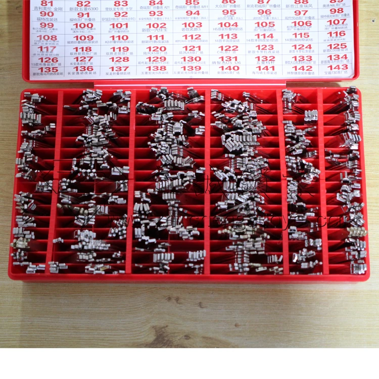 720 PCS 144 Models Auto Key Bland Flip Folding Remote KD VVDI Key Blade for JMD XHorse Keydiy Remote Car Keys