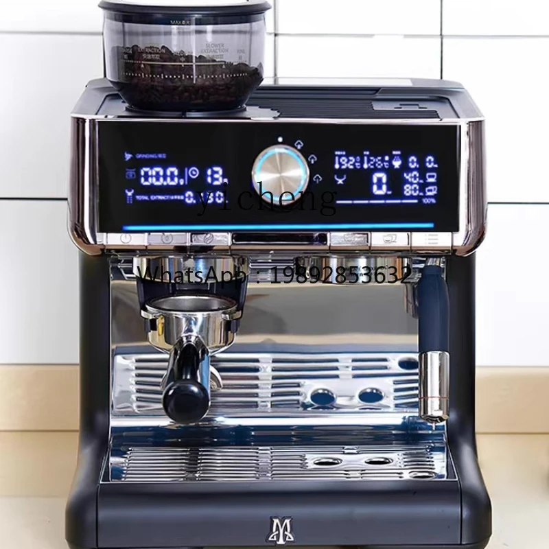 ZZ XL Espresso Machine Full & Semi Automatic-Piece Bean Grinding Machine College Joint Name