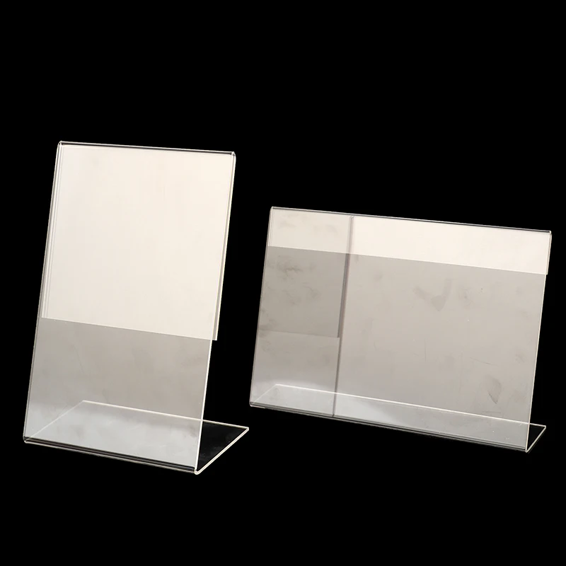 Transparent Acrylic Picture Frame Double Sided Photo Frame Idol Photocard Holder Desktop Ornament Photo