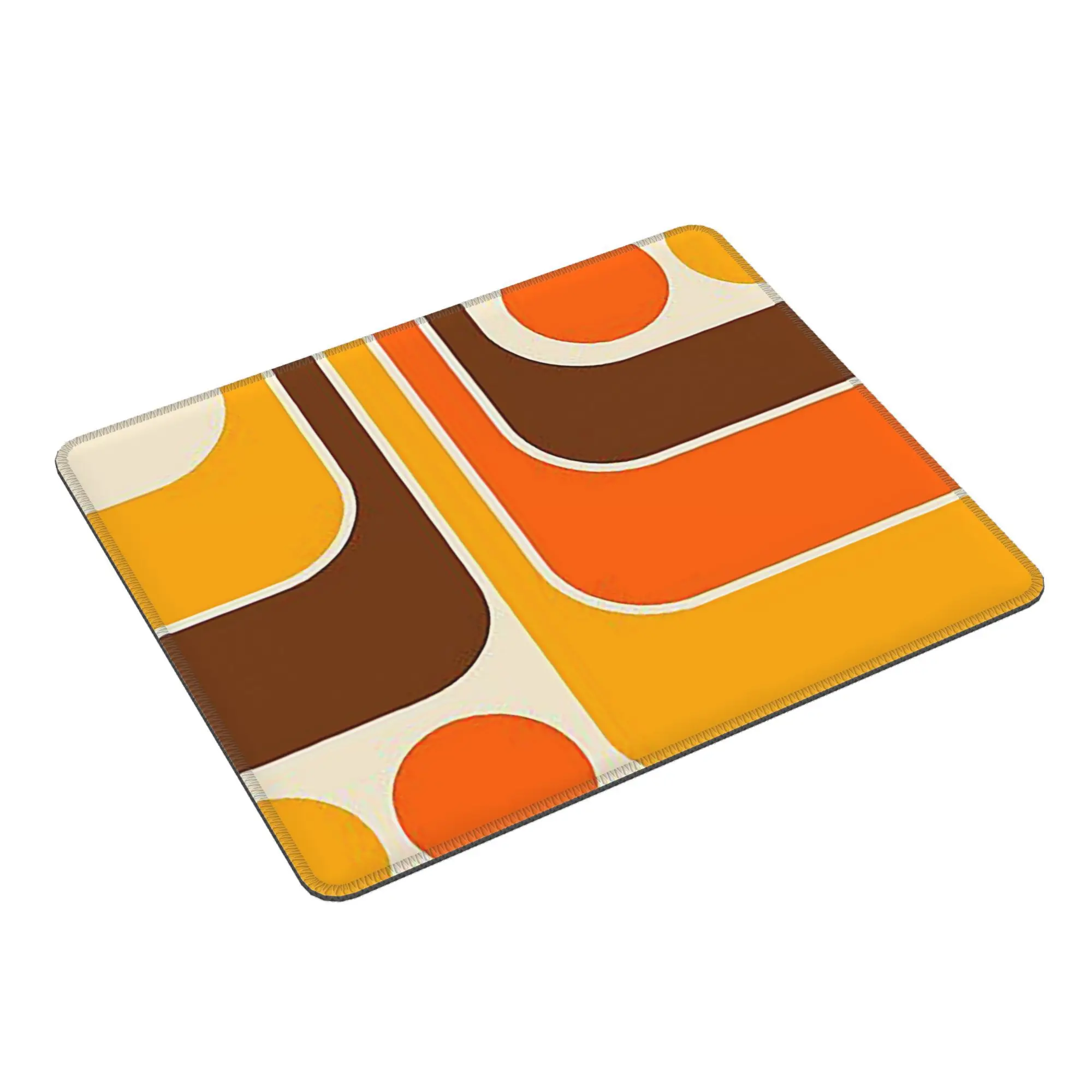 

Retro Geometric Design Mouse Pad Computer Keyboard Mouse Mat Gaming PC Laptop Desk Mat Office Accessories Table Mats