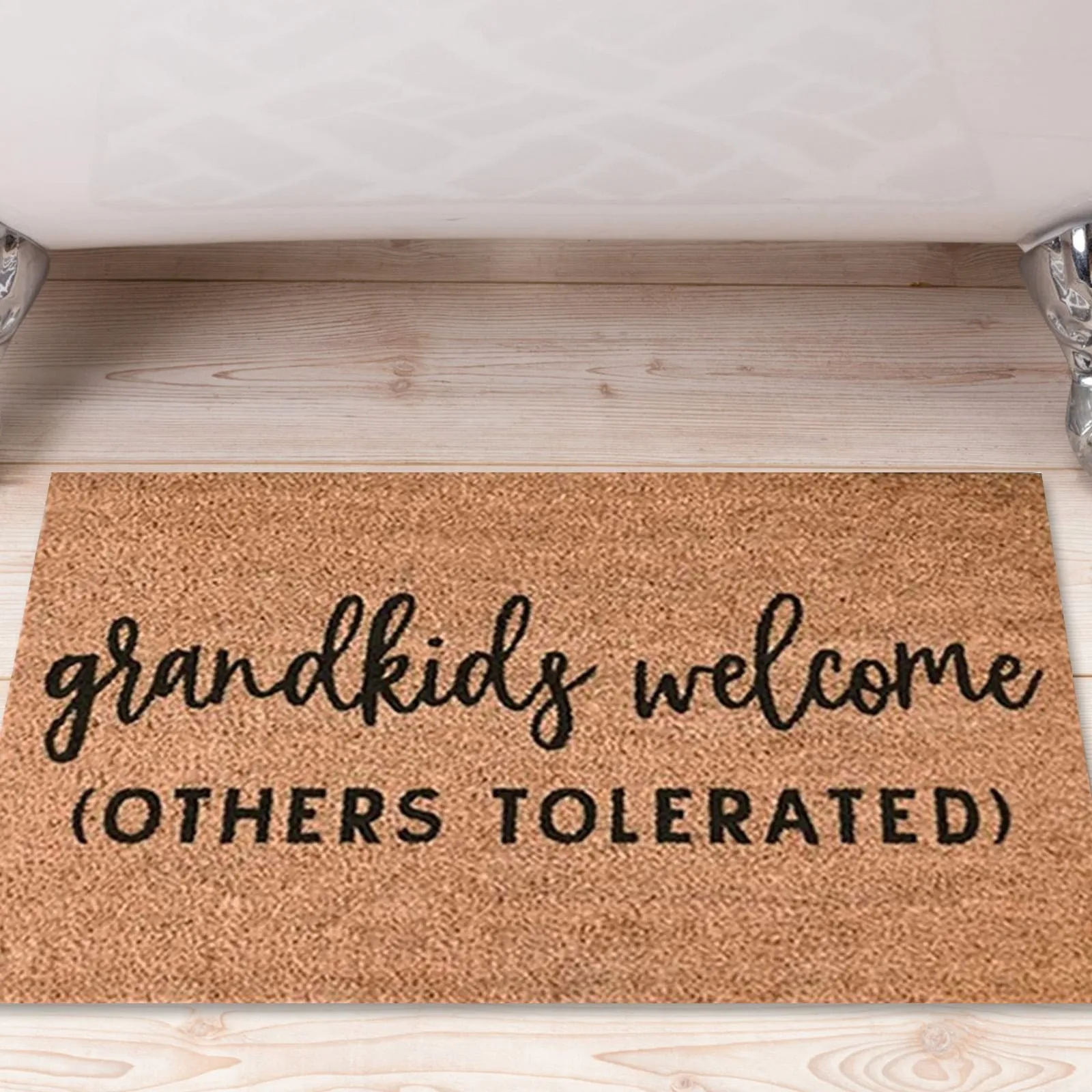 Welcome Doormat Entrance Hallway Rectangle Printed Non-slip Floor Rug Front Door Mat Outdoor Rugs Carpet Bedroom Kitchen