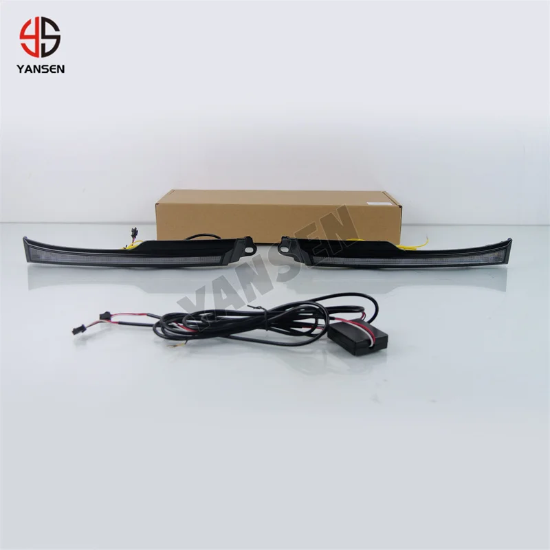 LED Daytime Running Light Trim Strip For Toyota 4Runner 4 Runner 2006-2009 DRL Turn Signal Fog Bumper Lamp Indicator Light